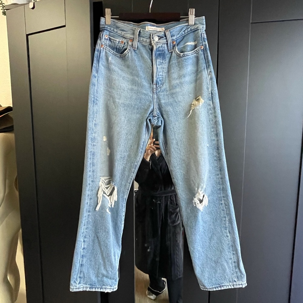 Levi’s wedgie straight jeans